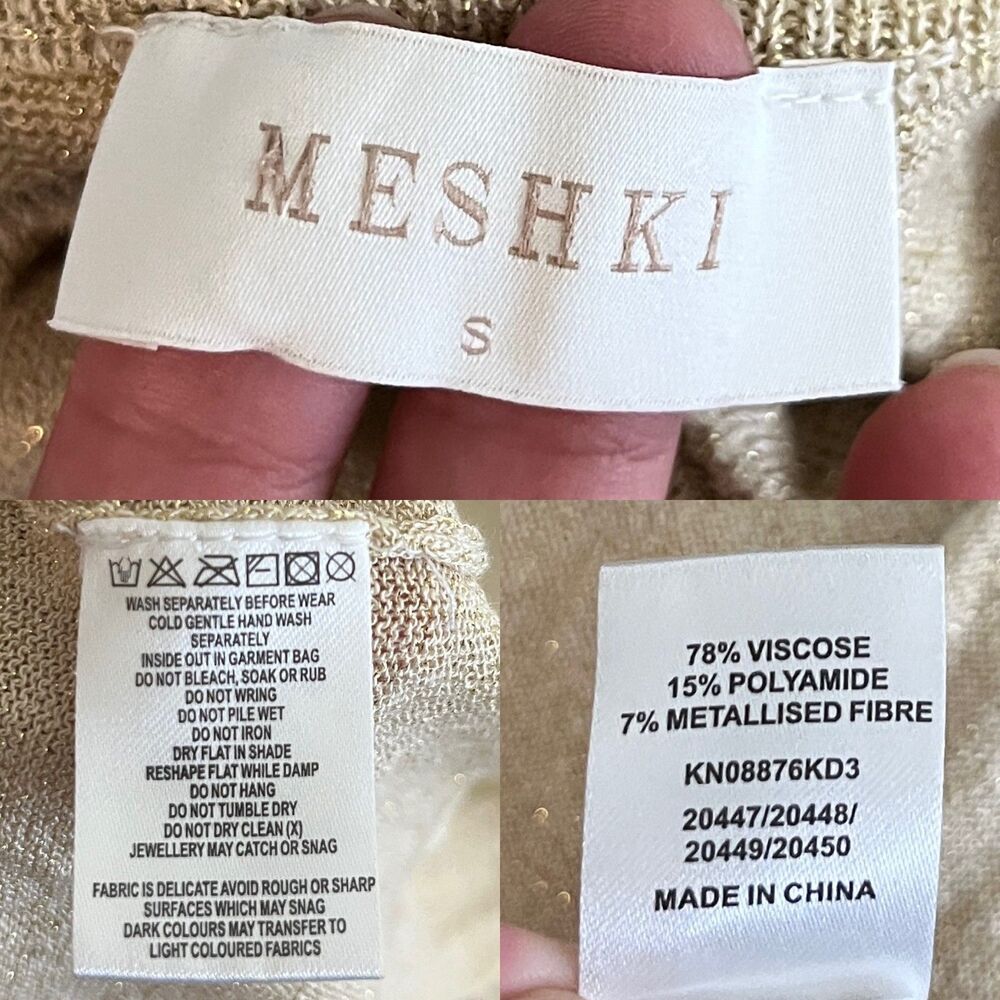 Meshki Strapless Ruched Maxi Dress in Beige - Picture 6 of 15
